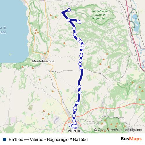 Ba155d bus Line Map