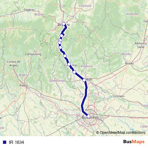 IR 1634 rail Line Map