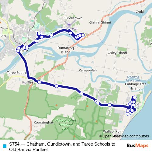 S754 bus Line Map