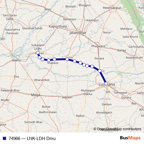 74966 rail Line Map