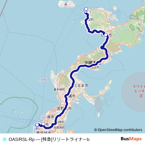 OAS/RSL-Rp bus Line Map