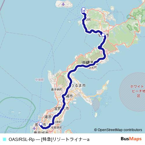 OAS/RSL-Rp bus Line Map
