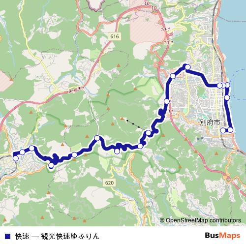 快速 bus Line Map