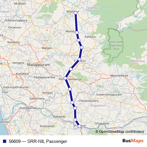 56609 rail Line Map