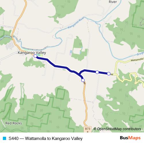 S440 bus Line Map