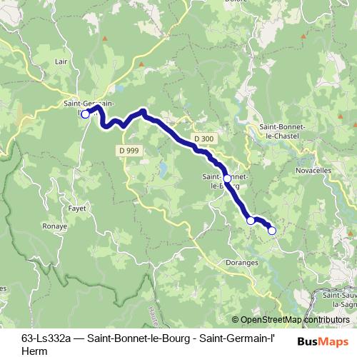 63-Ls332a bus Line Map
