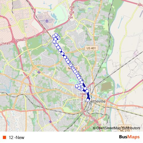 12 -New bus Line Map