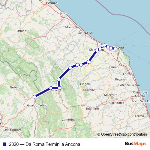 2320 rail Line Map