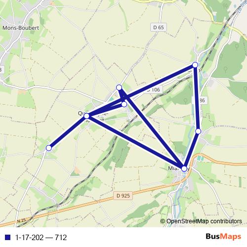 1-17-202 bus Line Map