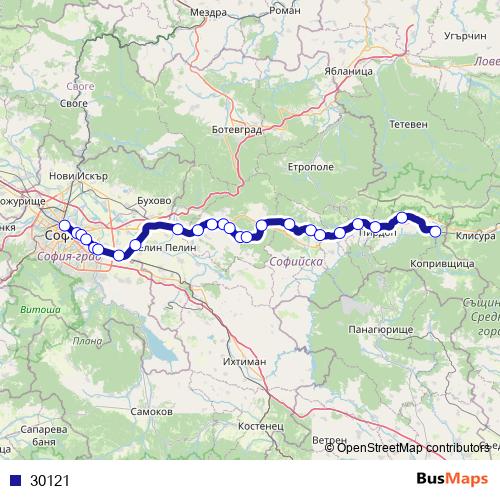 30121 rail Line Map