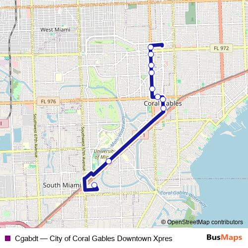 Cgabdt bus Line Map