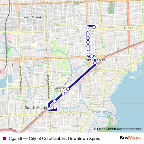 Cgabdt bus Line Map