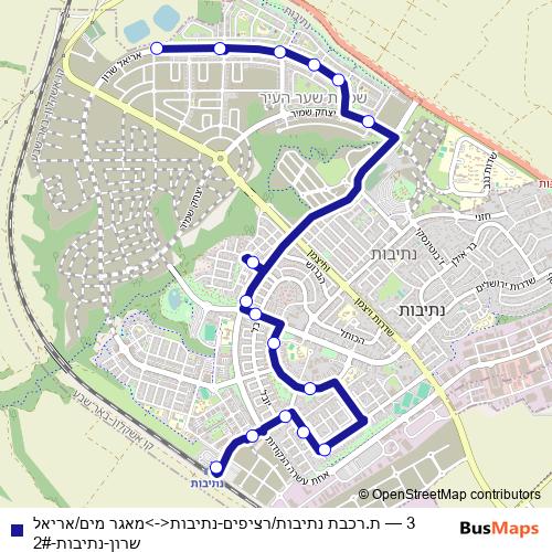 3 bus Line Map