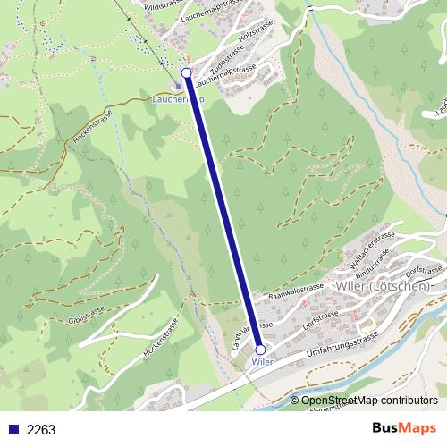 2263 cable-car Line Map
