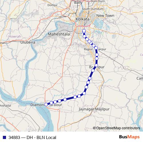 34883 rail Line Map