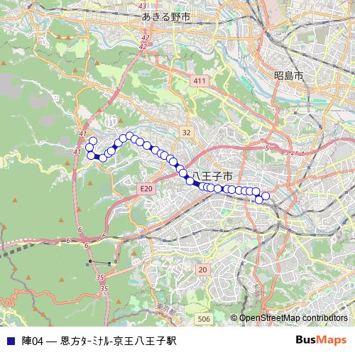 陣04 bus Line Map