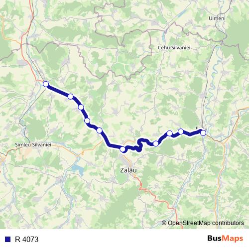 R 4073 rail Line Map