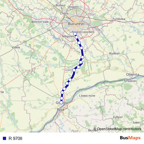 R 9708 rail Line Map