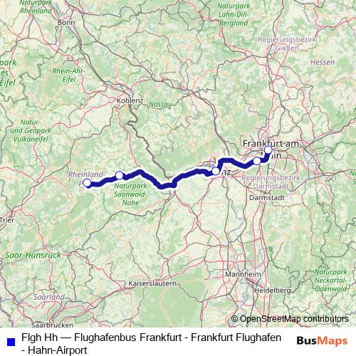 Flgh Hh bus Line Map