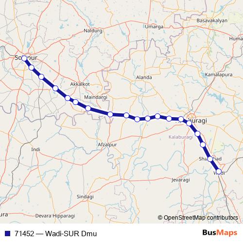 71452 rail Line Map