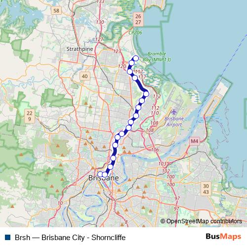 Brsh rail Line Map
