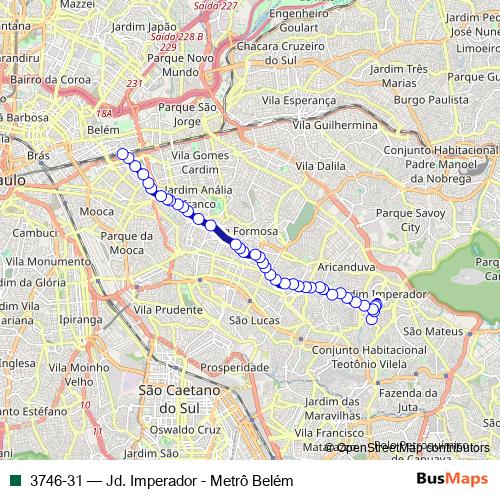 3746-31 bus Line Map