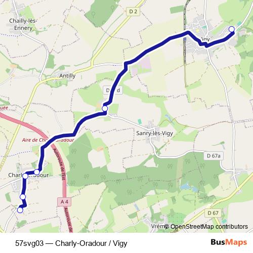 57svg03 bus Line Map