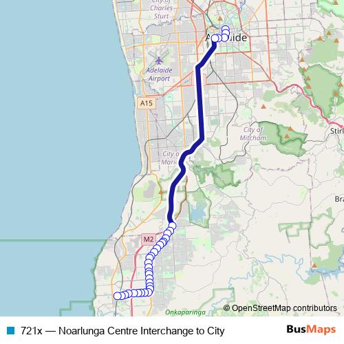 721x bus Line Map