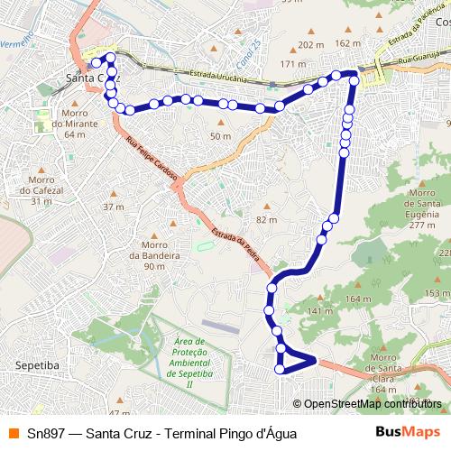 Sn897 bus Line Map