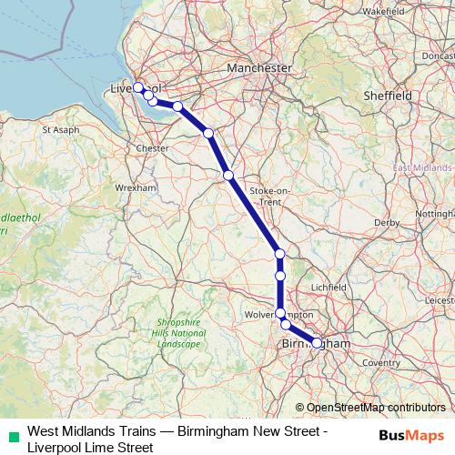 Rail West Midlands Trains updates in Birmingham