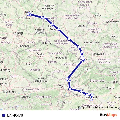 EN 40476 rail Line Map