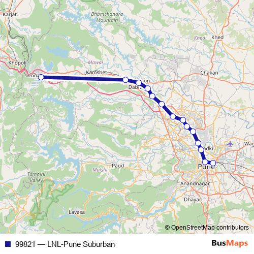 99821 rail Line Map