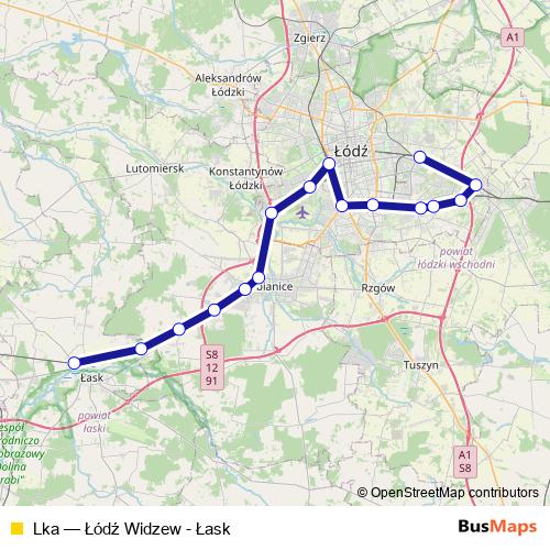 Lka rail Line Map