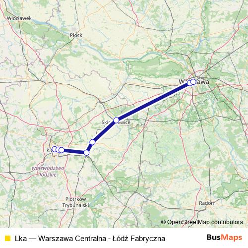 Lka rail Line Map