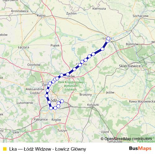 Lka rail Line Map