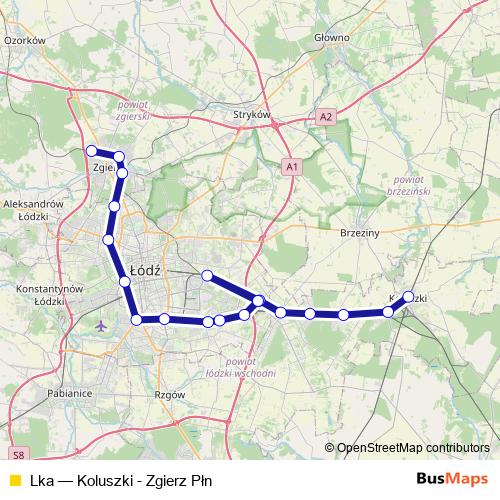 Lka rail Line Map