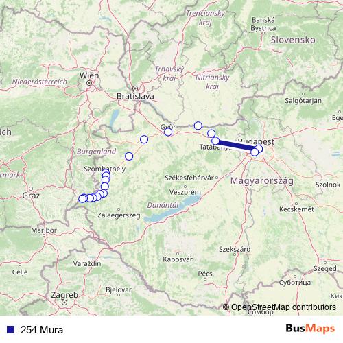 254 Mura rail Line Map