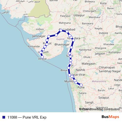 11088 rail Line Map