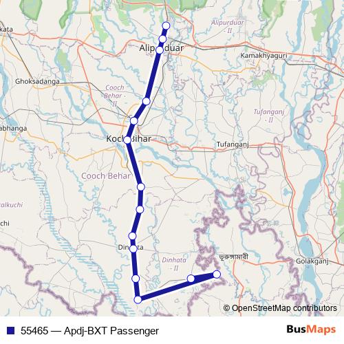 55465 rail Line Map