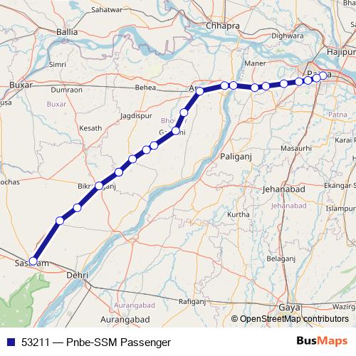 53211 rail Line Map