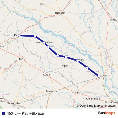 15042 rail Line Map