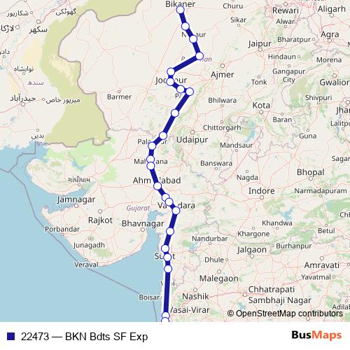 22473 rail Line Map