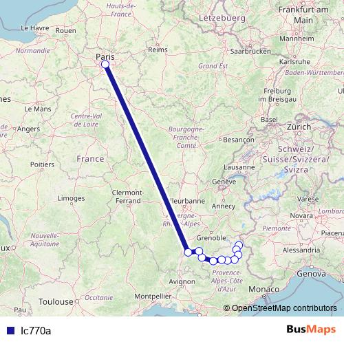 Ic770a rail Line Map