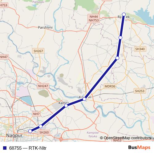 68755 rail Line Map