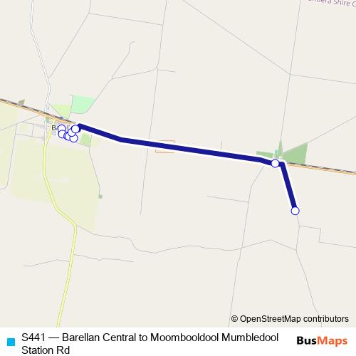 S441 bus Line Map