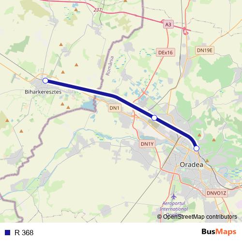 R 368 rail Line Map