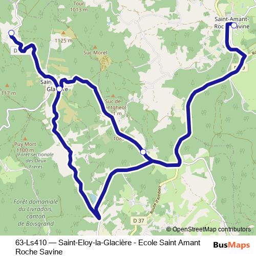 63-Ls410 bus Line Map