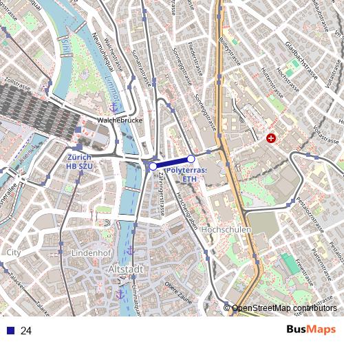 24 funicular Line Map