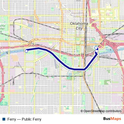 Ferry ferry Line Map