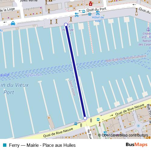 Ferry ferry Line Map